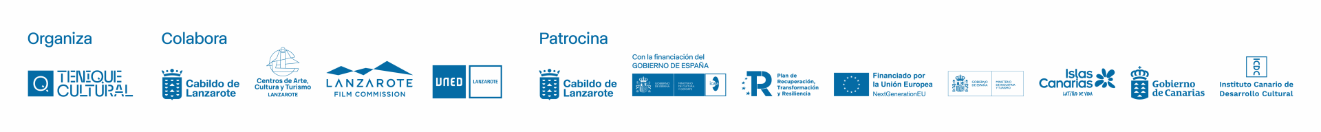 Patrocinadores y colaboradores